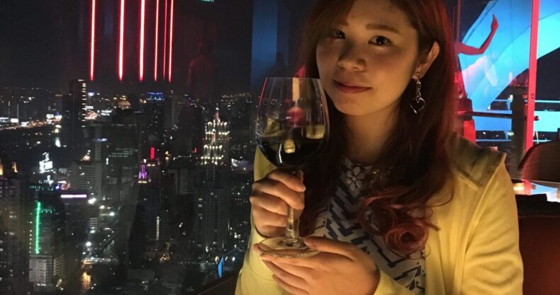 赤ワイン、女、夜、