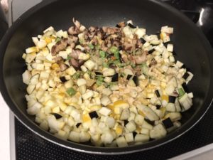 ヴィーガン、ルーローファン、料理