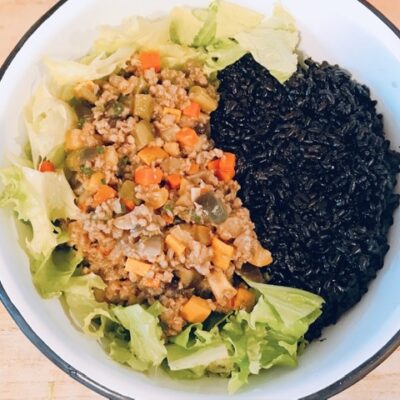 ヴィーガン 、台湾料理、魯肉飯