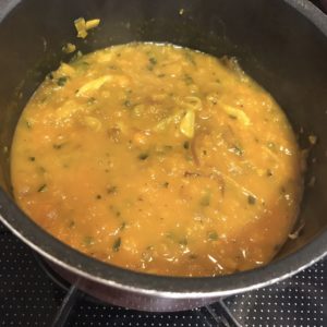 パンプキンスープ、ヴィーガン