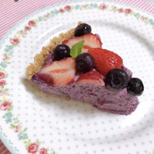 ヴィーガン、いちごタルト
