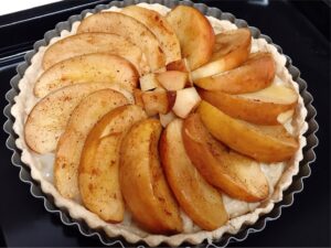 りんごタルト、ヴィーガン