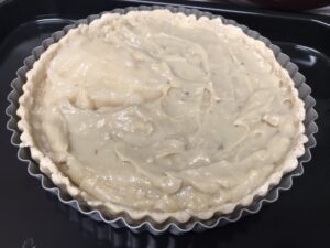 タルト　りんごクリーム