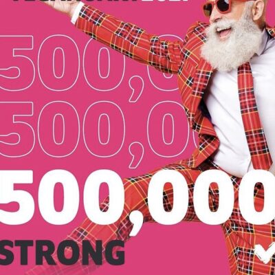 ヴィーガニュアリー、500000