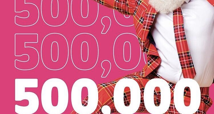 ヴィーガニュアリー、500000
