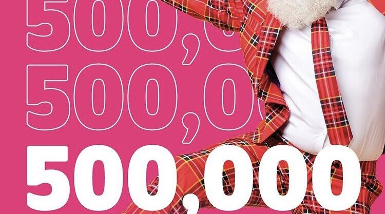 ヴィーガニュアリー、500000