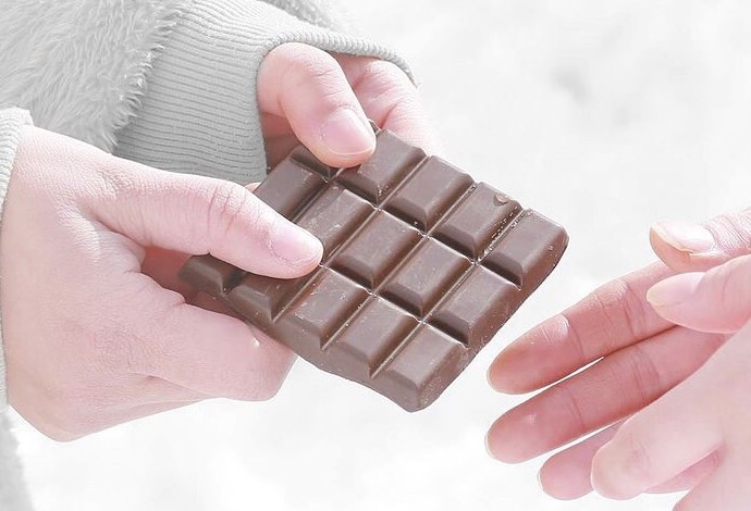 チョコレート、バレンタイン